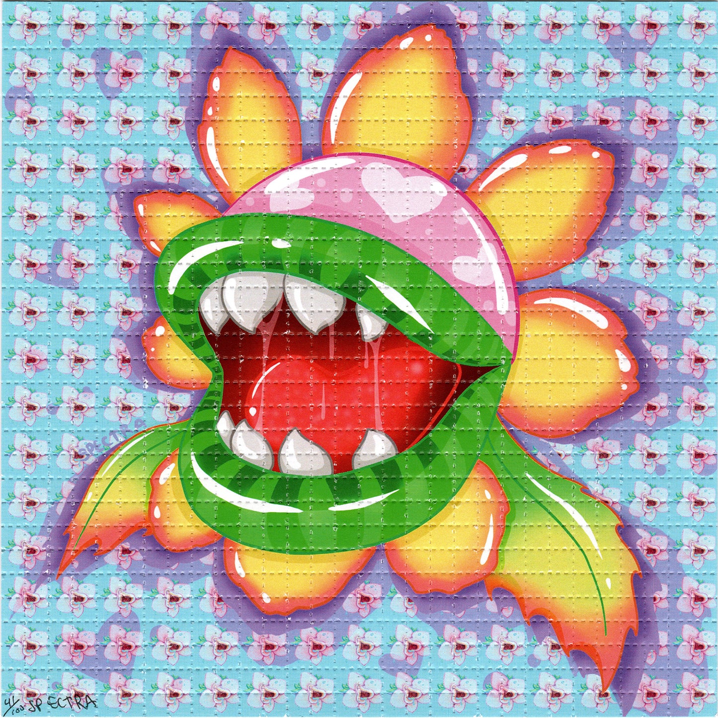 Feed Me by Tabitha Spectra SIGNED Limited Edition LSD blotter art print