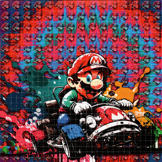 Go Kart by Caleb LSD blotter art print