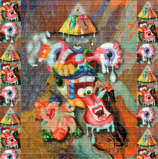 Should've Took Half by Nicholas Melnik SIGNED Limited Edition LSD blotter art print