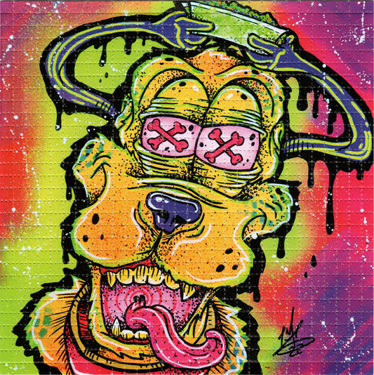 Trip-Doggo by Jay Sween SIGNED Limited Edition LSD blotter art print