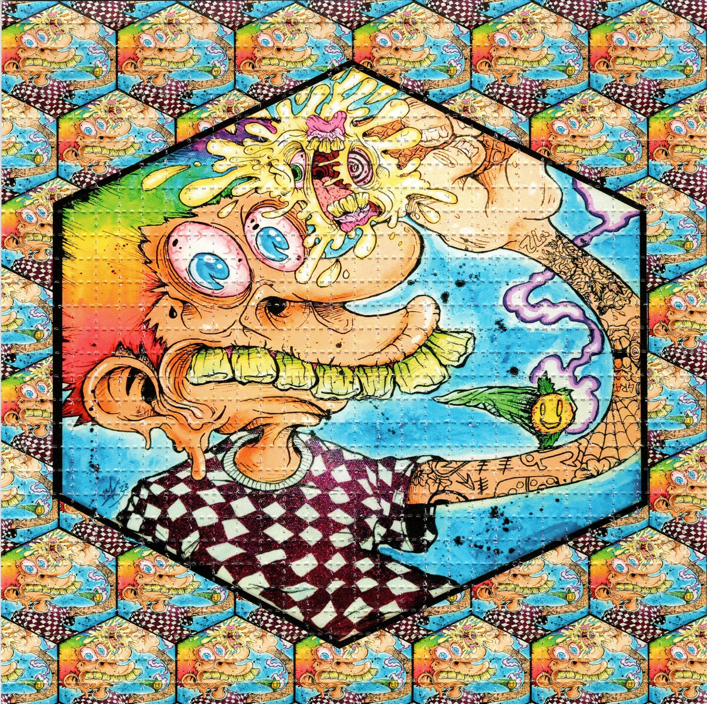 Ice Cream Kid by Jay Sween SIGNED Limited Edition LSD blotter art print