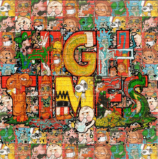 High Times V2 by Vincent Gordon SIGNED Limited Edition LSD blotter art print
