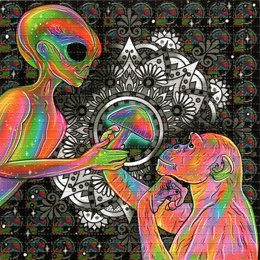 The Gift by Tripsy Lou SIGNED Limited Edition LSD blotter art print