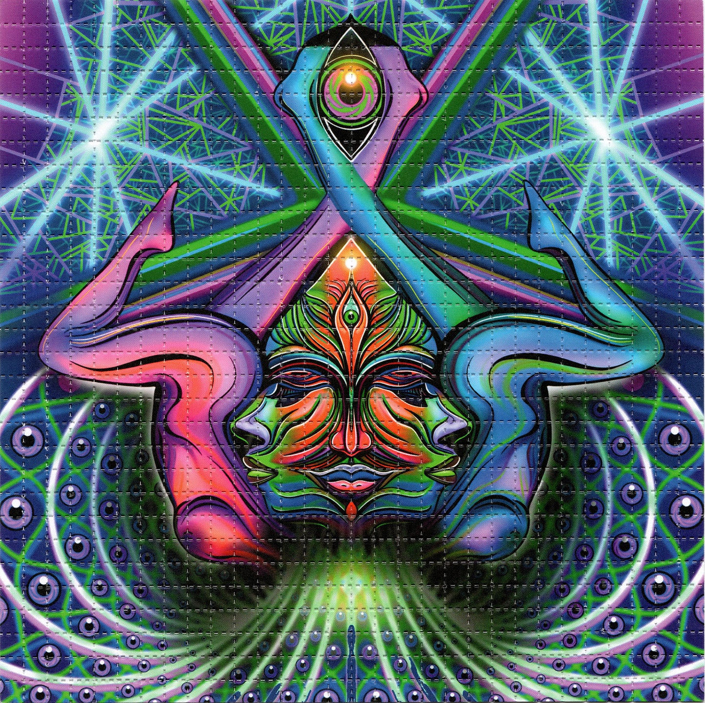 Ethereal Visions by Tripsy Lou SIGNED Limited Edition LSD blotter art print