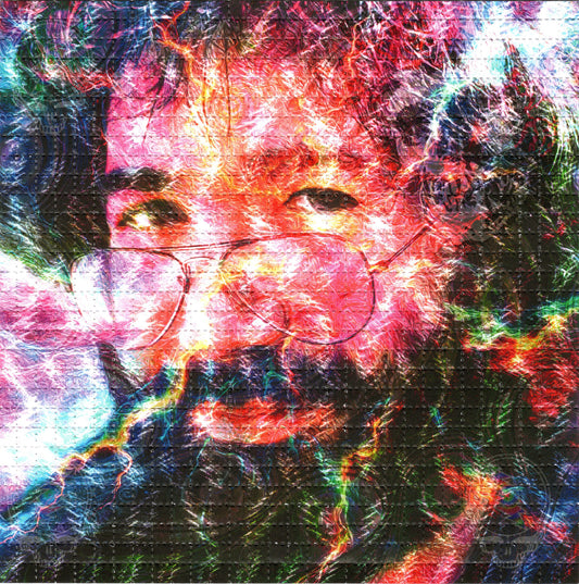 Jerry Bolt Face by Brandon Bennett SIGNED Limited Edition LSD blotter art print