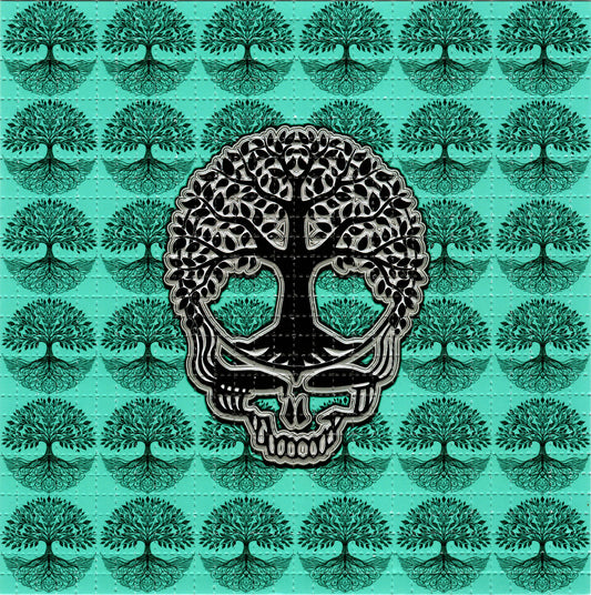 Sacred Trees Grateful Dead Tabs LSD blotter art print