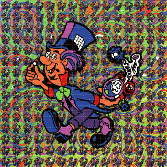 Mad Hatter Tabs Classic blotter art print