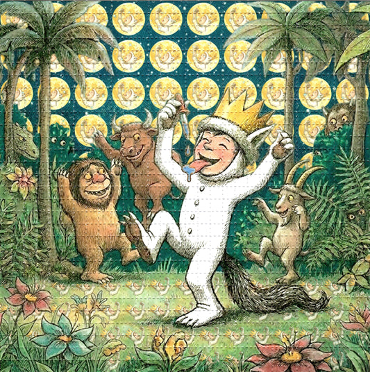 Max Wild Things Wild Rumpus blotter art print