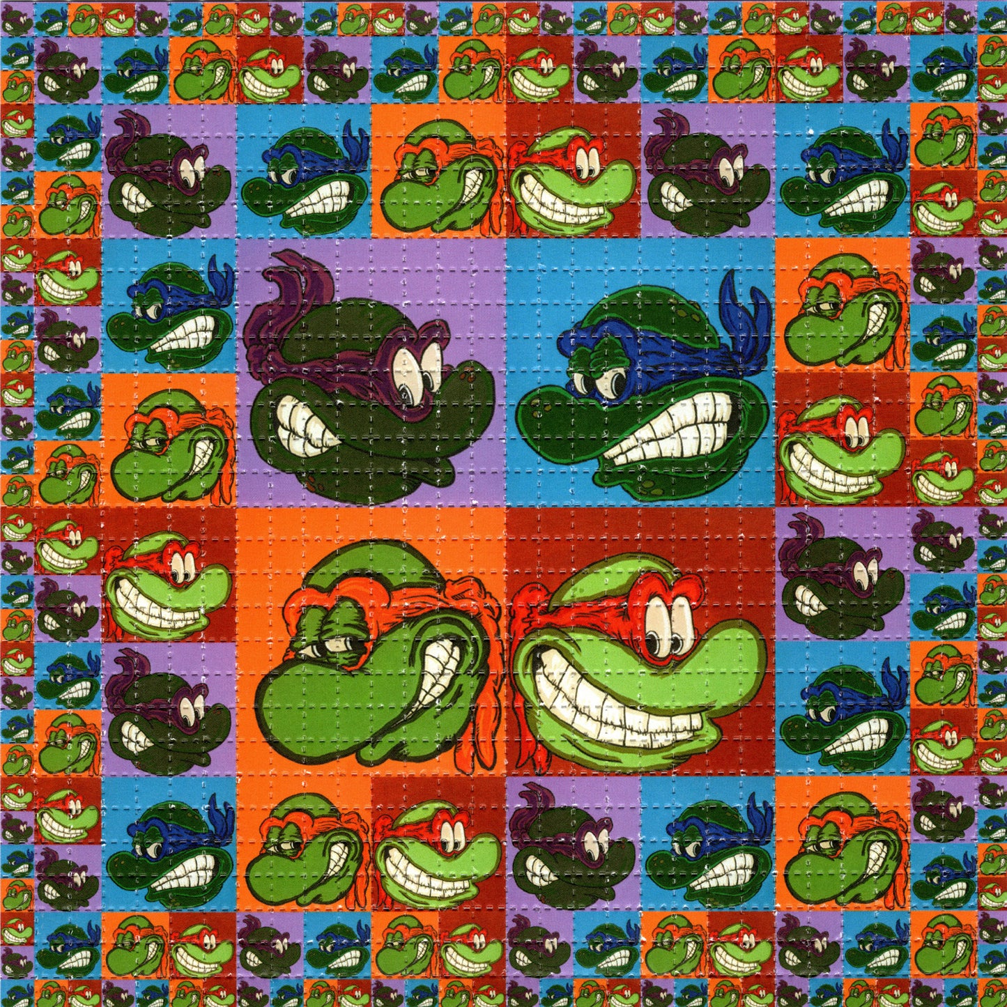 Turtles by Vincent Gordon SIGNED Limited Edition LSD blotter art print