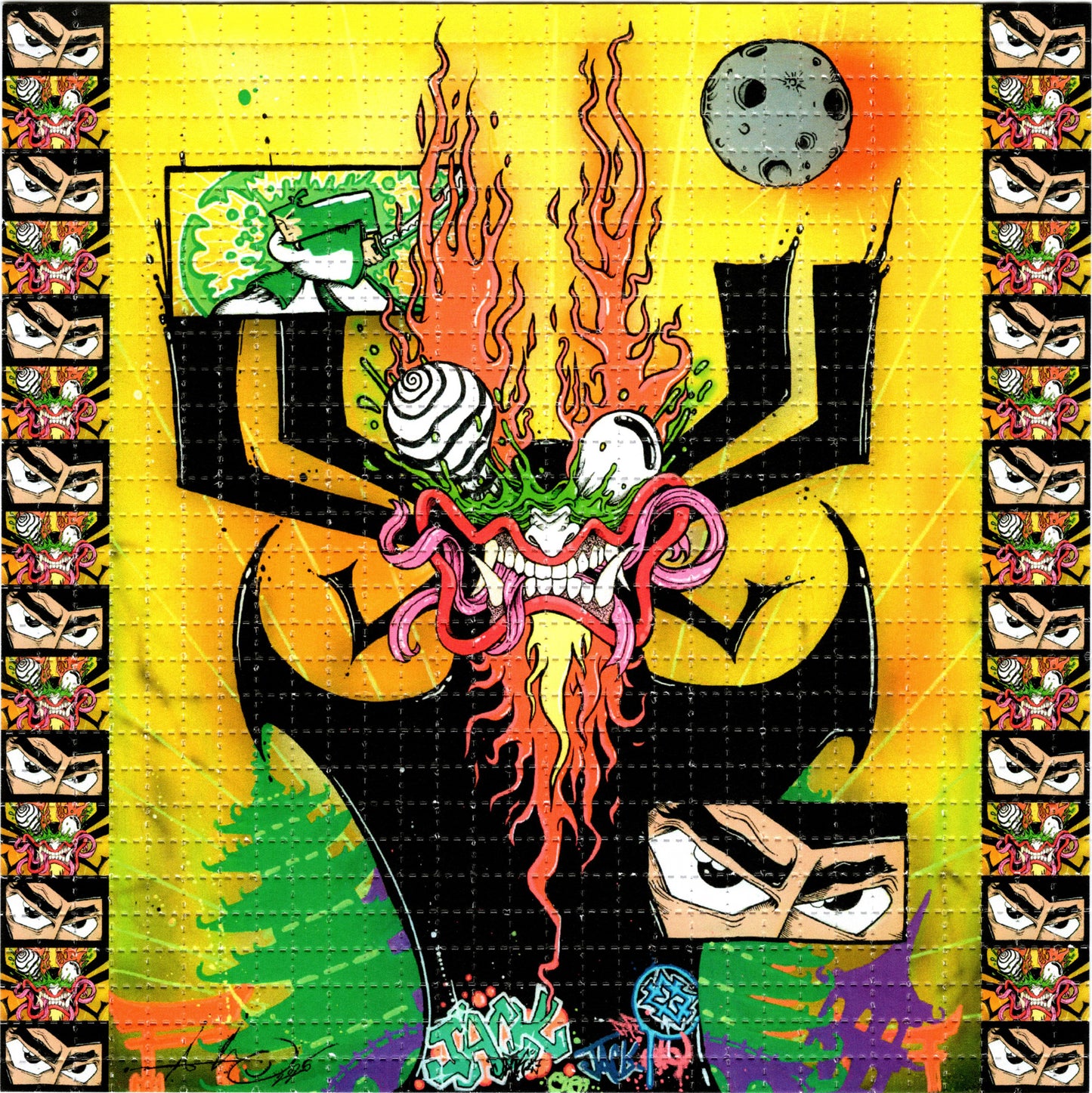 Good Jump by Aaron Brooks - ABrooks Art SIGNED by Aaron Limited Edition LSD blotter art print
