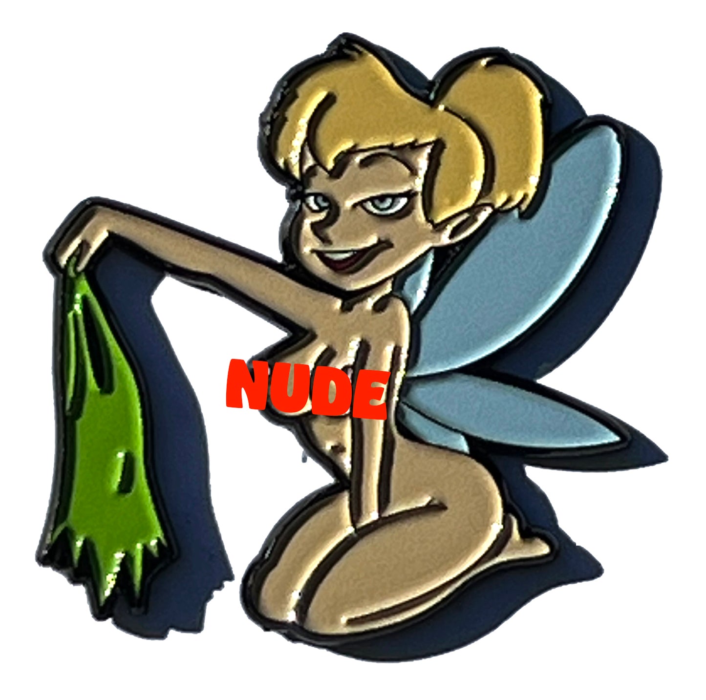 Tink Pixie Undressing on knees Pin