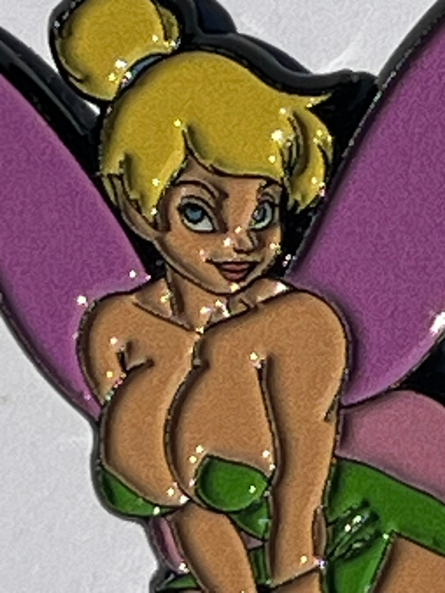 Buxom Pink Wink Pixie Tink Fairy Pin