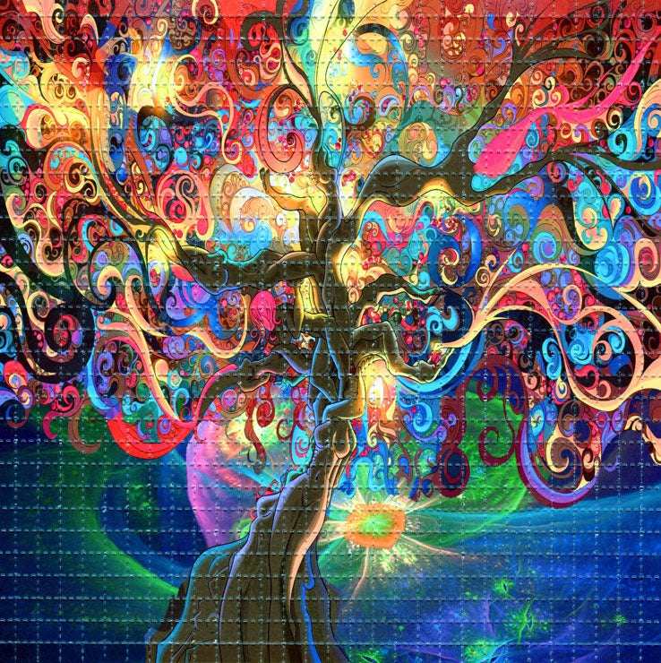 Tree of Life LSD blotter art print
