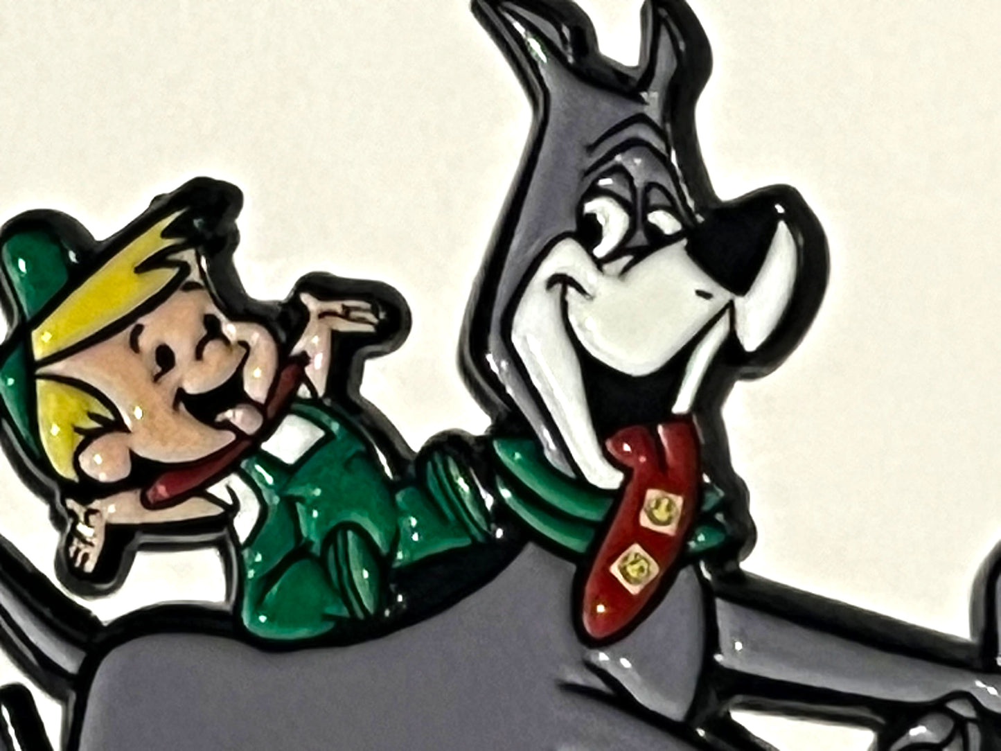 Astro and Elroy Tabs on tongue Pin
