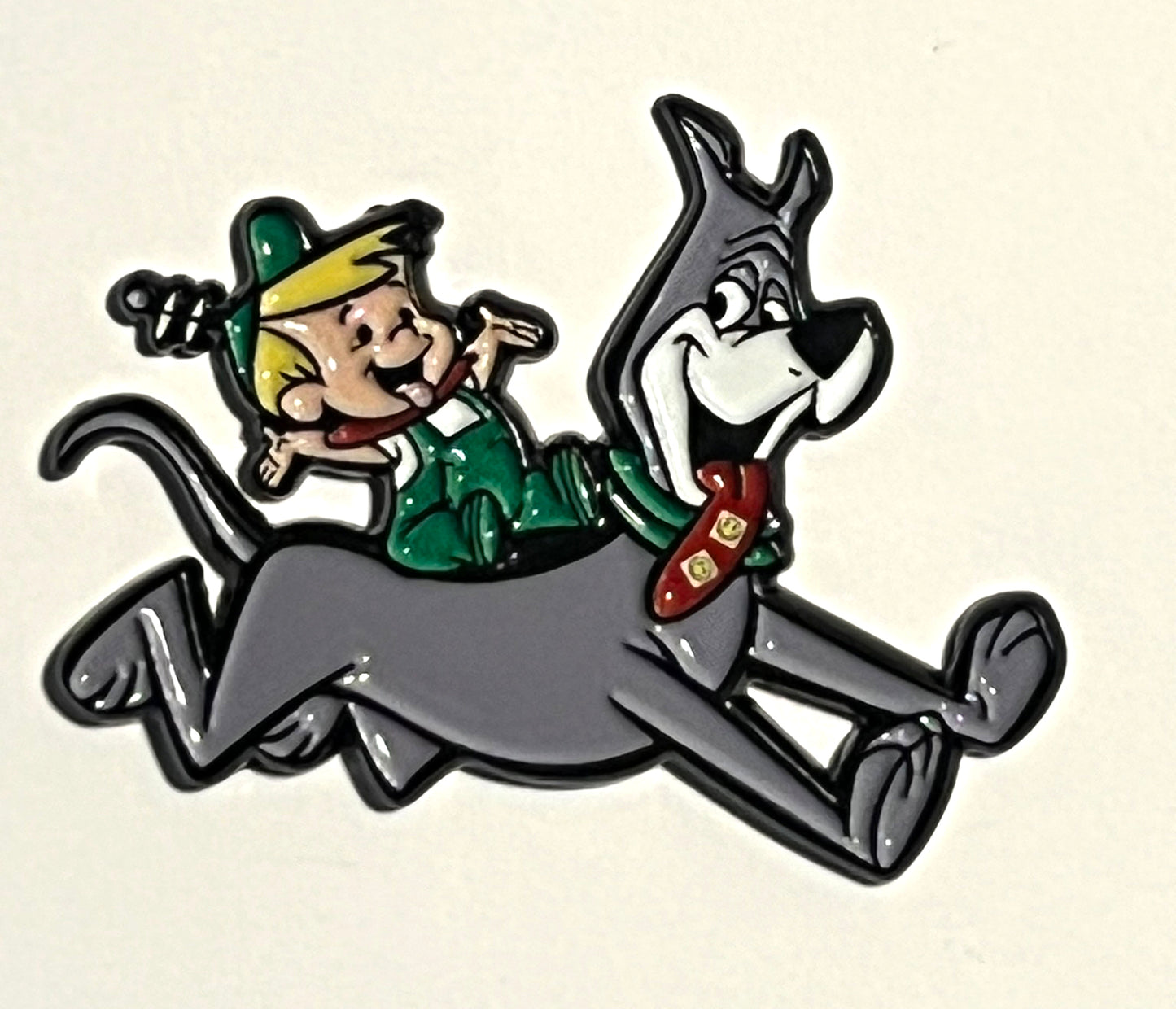 Astro and Elroy Tabs on tongue Pin