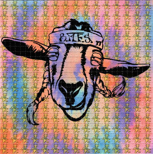 BMFS Goat Billy Strings by Sam Gordon LSD blotter art print