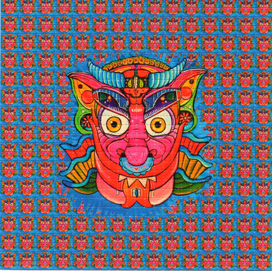 Tab Dragon by Ellie Paisley Brooks Limited Edition LSD blotter art print