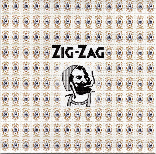 Zig Zag LSD blotter art print
