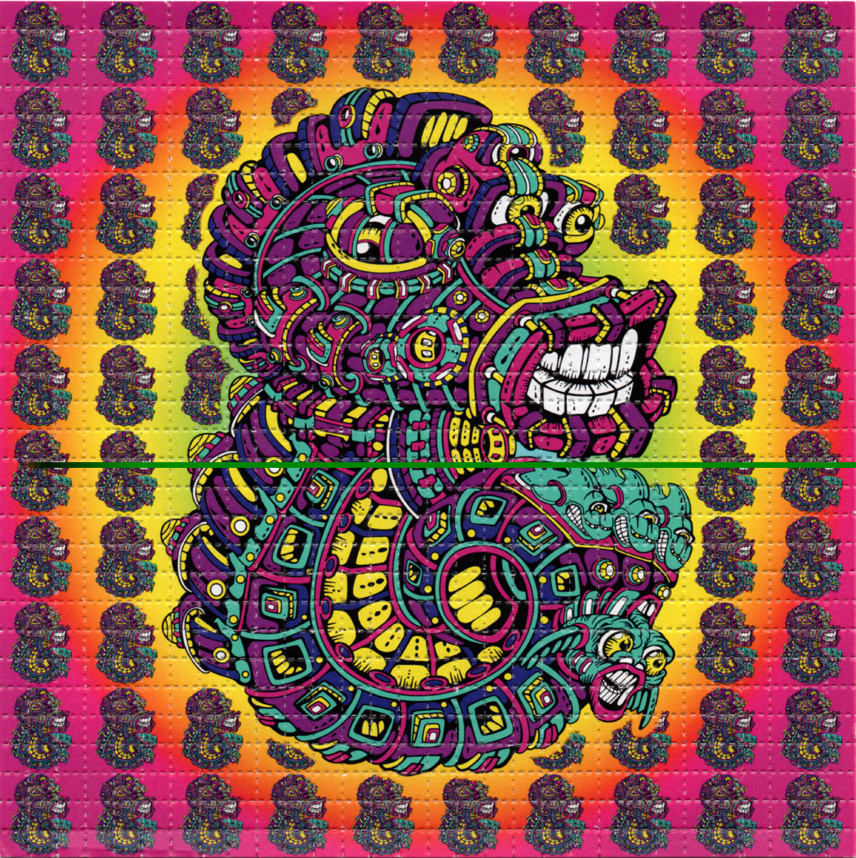 Phishadelic  by Nathan Huffman Limited Edition LSD blotter art print