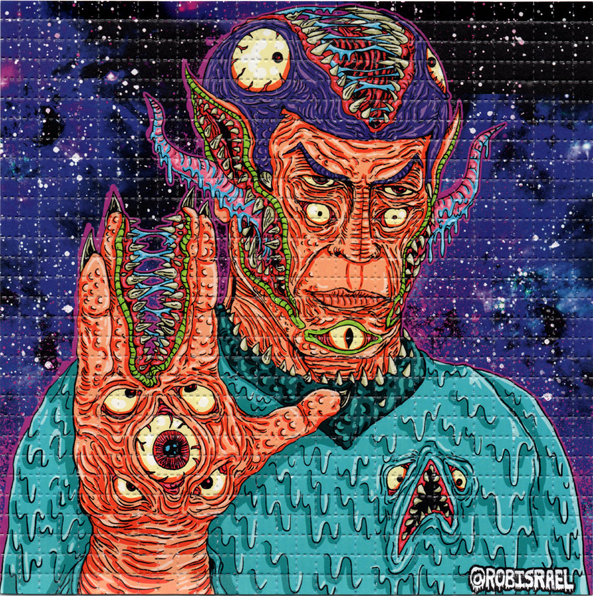 Spock by Rob Israel Limited Edition LSD blotter art print