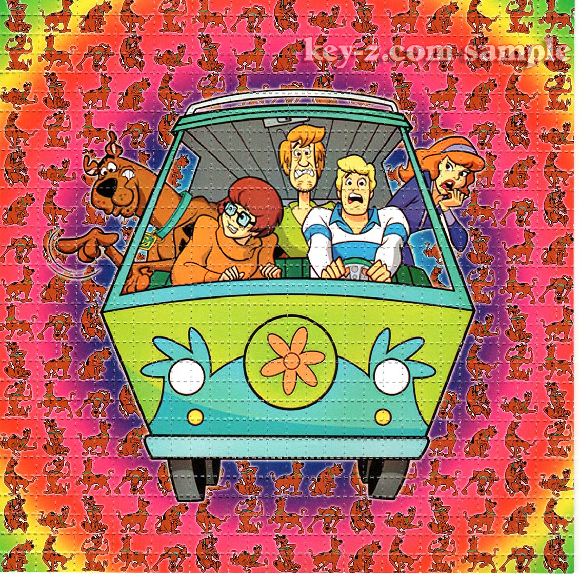 Scooby Dooby Dooby LSD blotter art print
