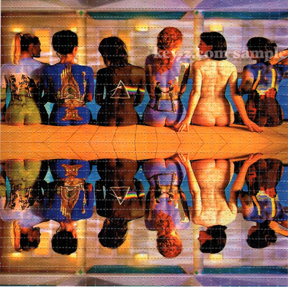 Floyd Al-Bums LSD blotter art print